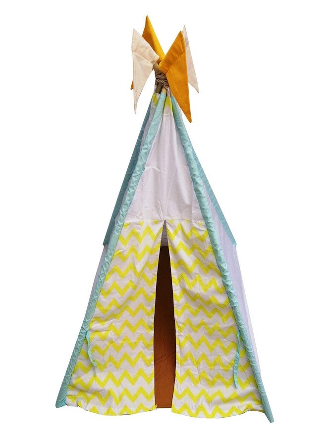 CREATIVE TEXTILES خيمة لعب للأطفال، خفيفة الوزن وقابلة للطي، مناسبة للتخييم، للاستخدام الداخلي والخارجي، مناسبة للأطفال من عمر 3 إلى 10 سنوات، اللون: أبيض - Image 3